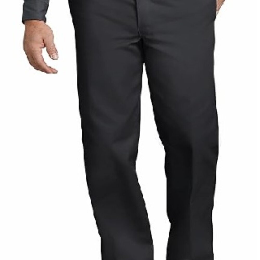 4 Dickies Original 874 Work Pants - 3 Black and 1 dark blue pants - all 34x30